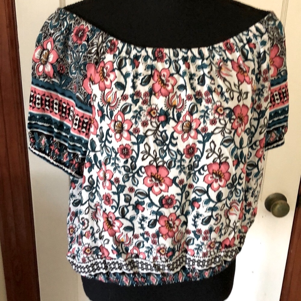 Express floral blouse